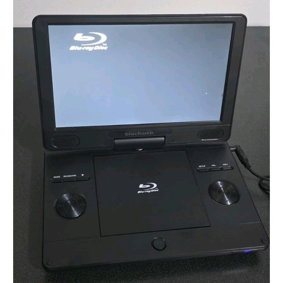 Blackweb Other - Blackweb SDVD1183-BW Portable Blu-ray Disc/DVD 11.4" Player | *Device Only* EUC